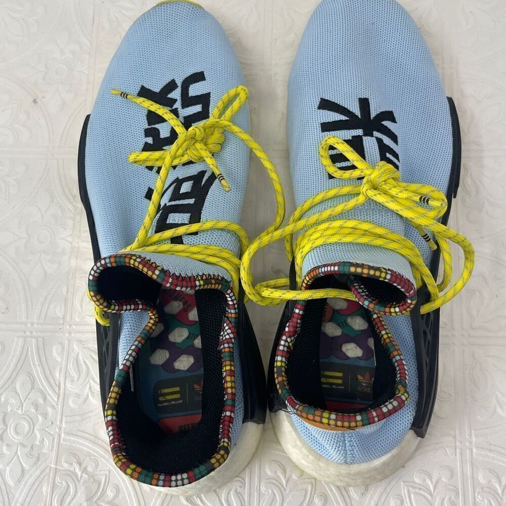 Adidas x Pharrell Williams Mens NMD HU Human Race Sneaker - Picture 9 of 9